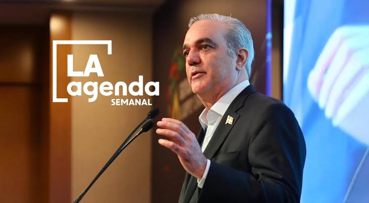 El presidente Luis Abinader desarrolla La Agenda Semanal.