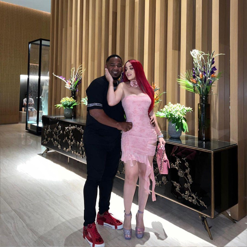 Karen Yapoort y Edwin Encarnación