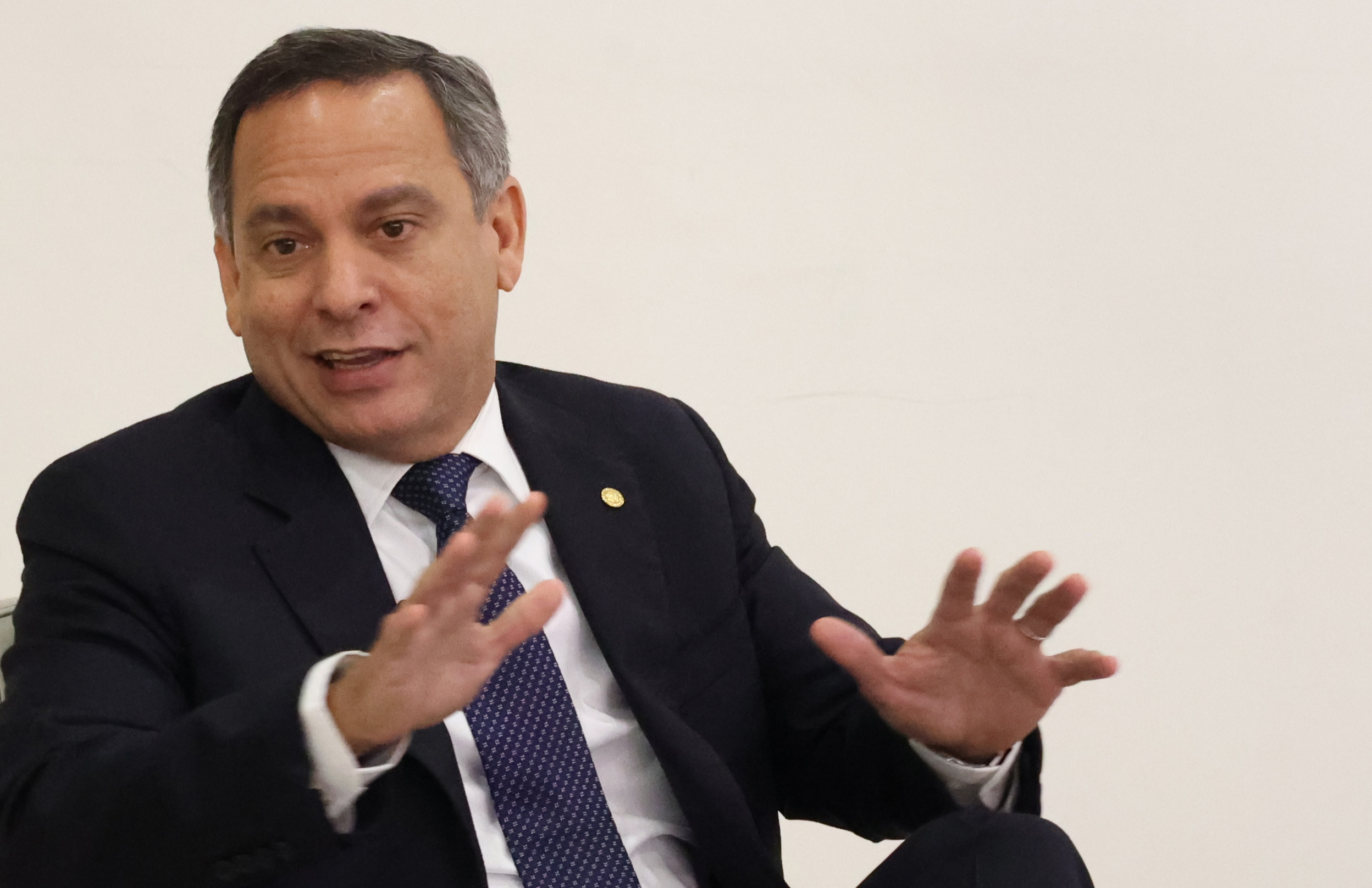 El presidente de la Suprema Corte de Justicia, Luis Henry Molina