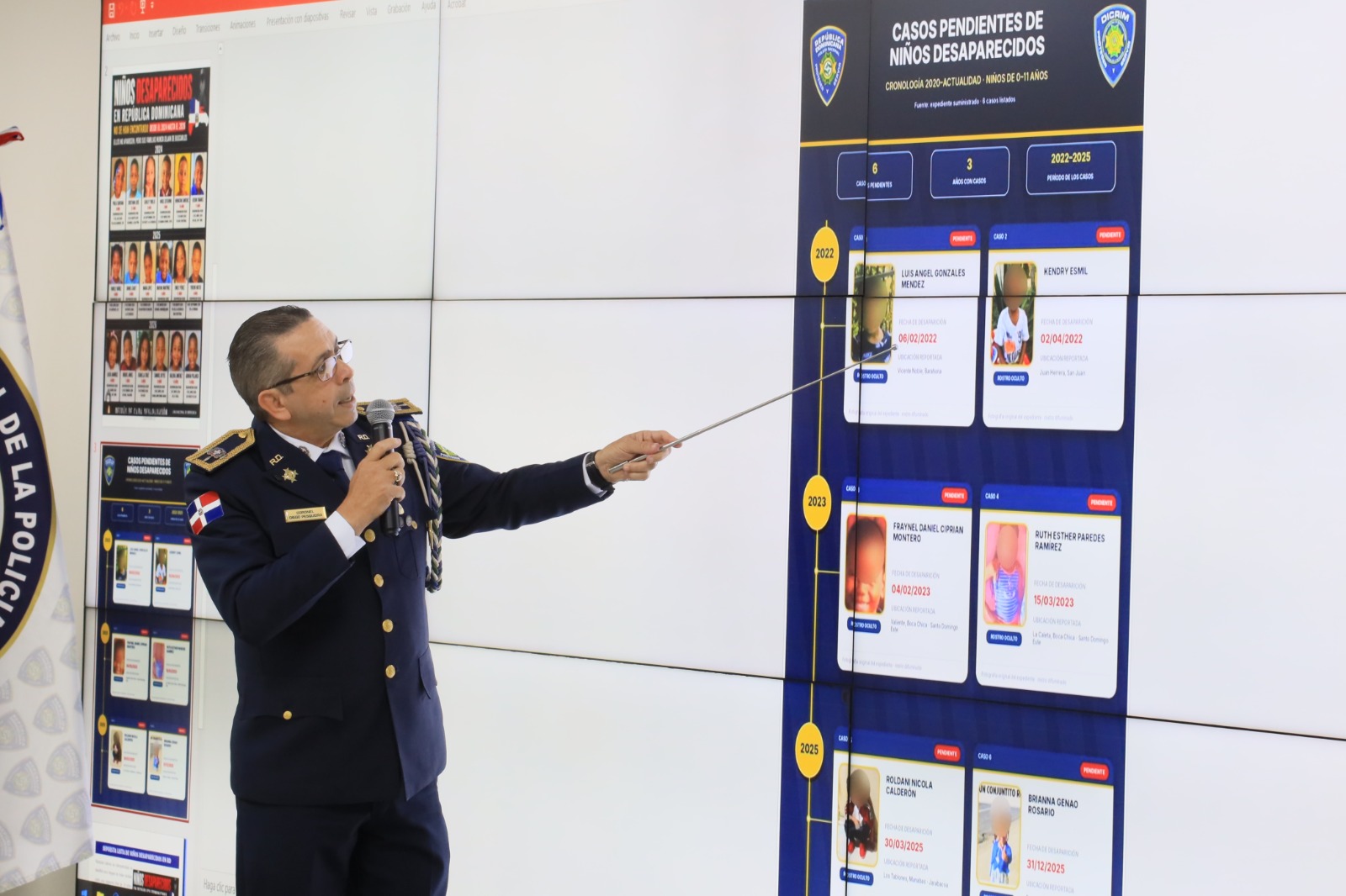 Policía desmiente lista falsa de 18 niños desaparecidos y confirma seis casos aún abiertos