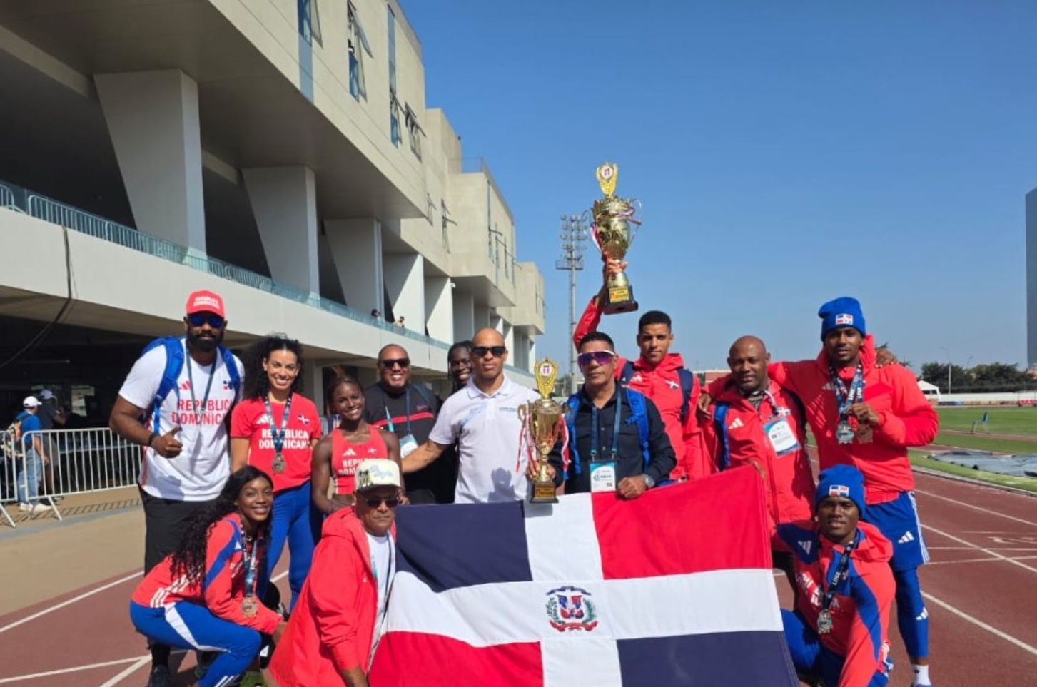 El atletismo dominicano fue la mejor federación en los pasados Juegos con 14 oro y 23 en total
