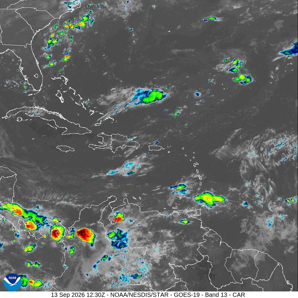 Indomet: Polvo sahariano y temperaturas elevadas; vaguada favorecerá aguaceros aislados esta tarde