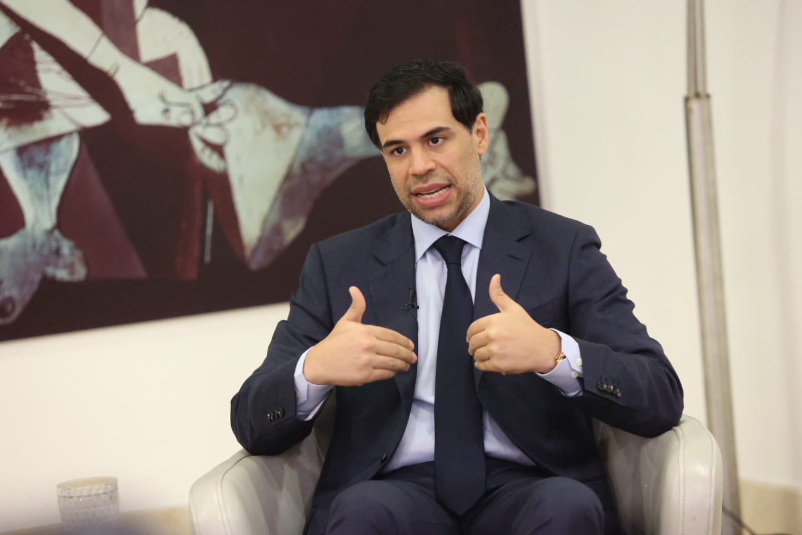Roberto Ángel Salcedo, ministro de Cultura y dirigente del Partido Revolucionario Moderno (PRM)