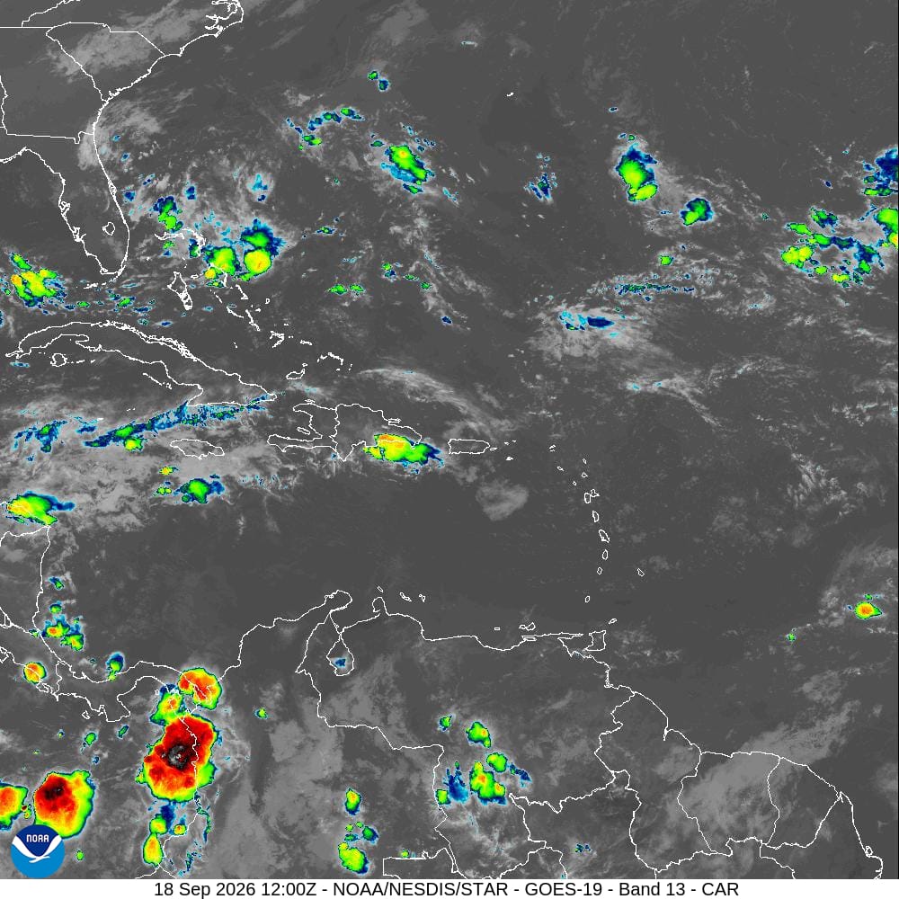 Indomet prevé chubascos matutinos y aguaceros con tormentas eléctricas la tarde de este viernes