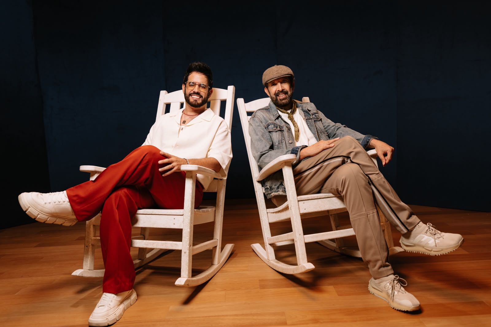 Juan Luis Guerra y Manny Cruz
