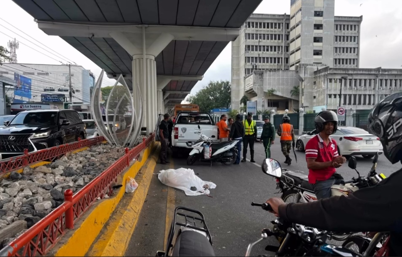 Escena del trágico suceso