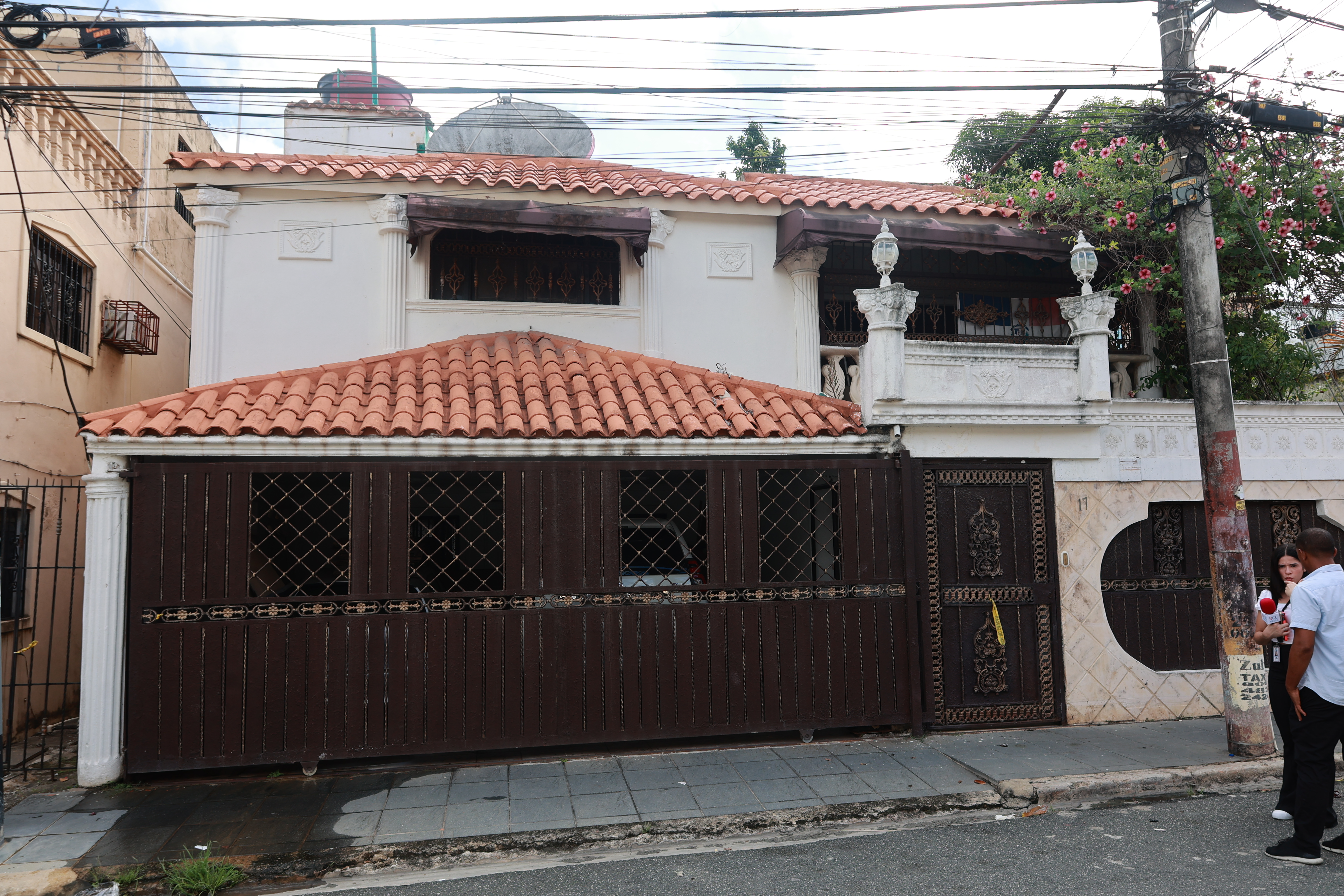 Casa donde sucedió la tragedia