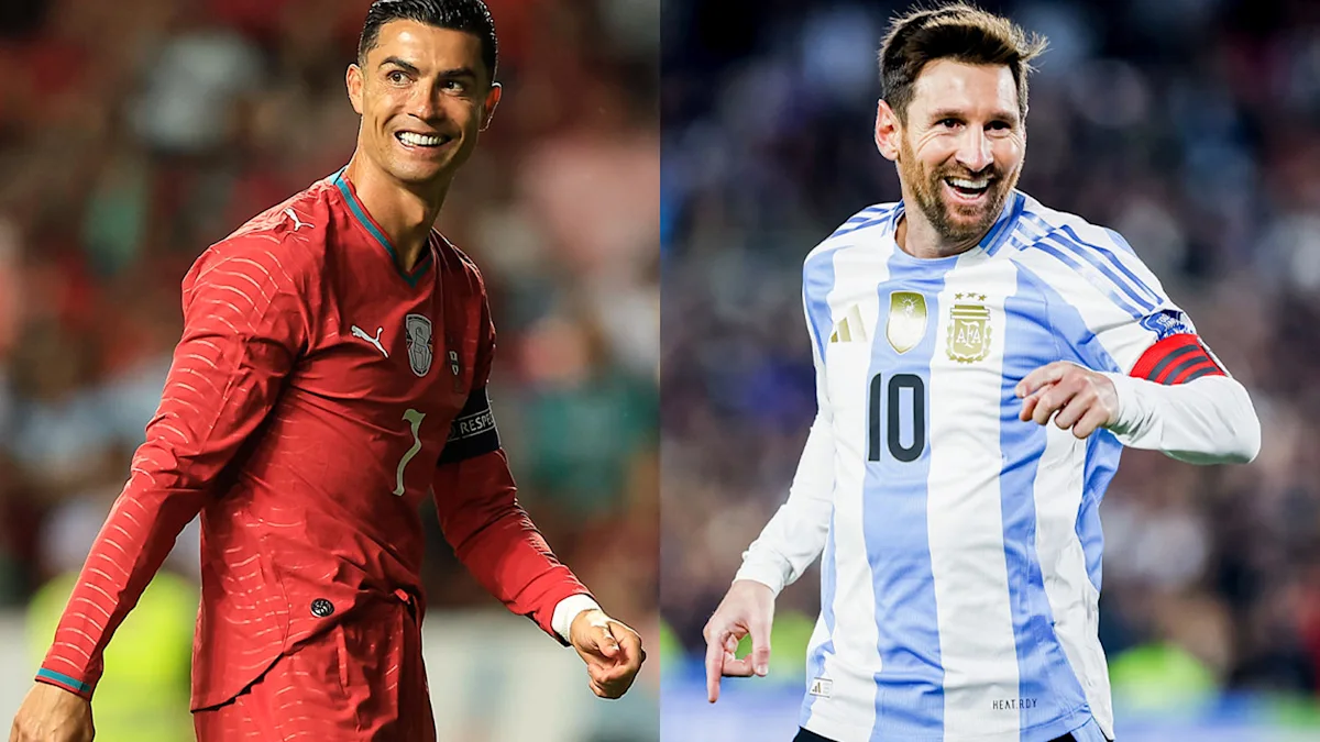 Cristiano Ronaldo y Lionel Messi