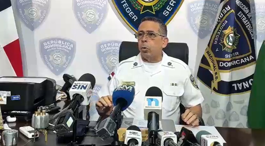 Diego Pesqueira, vocero de la Policía Nacional