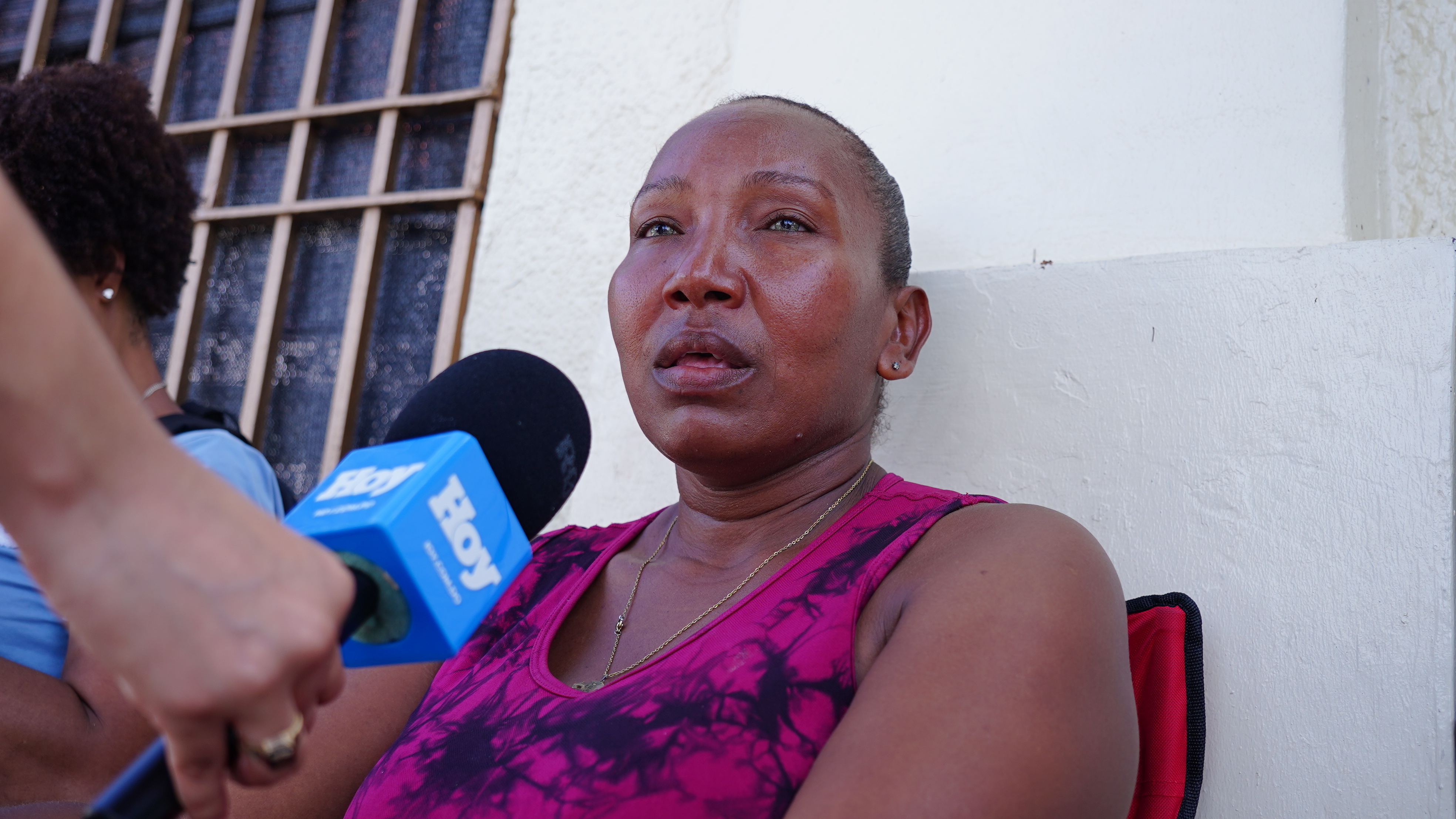 Neida Reyes vive con el alma en pena por su hijo de 26 años que se encuentra en Rusia