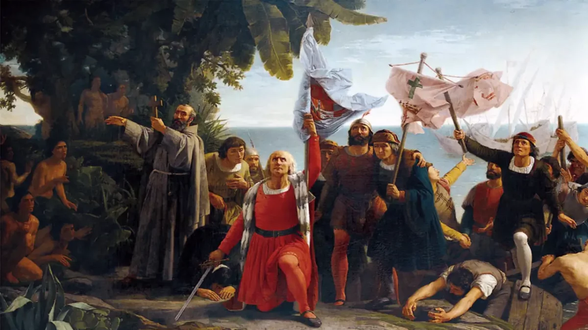Llegada de Cristóbal Colón