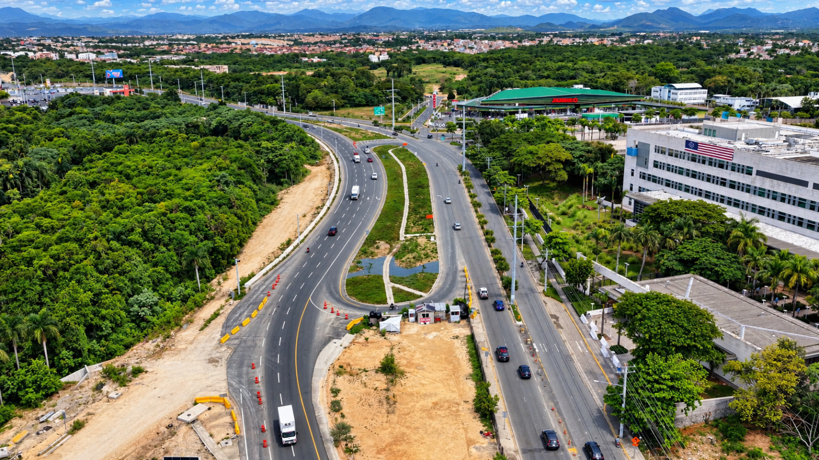 los avances de la avenida República de Colombia