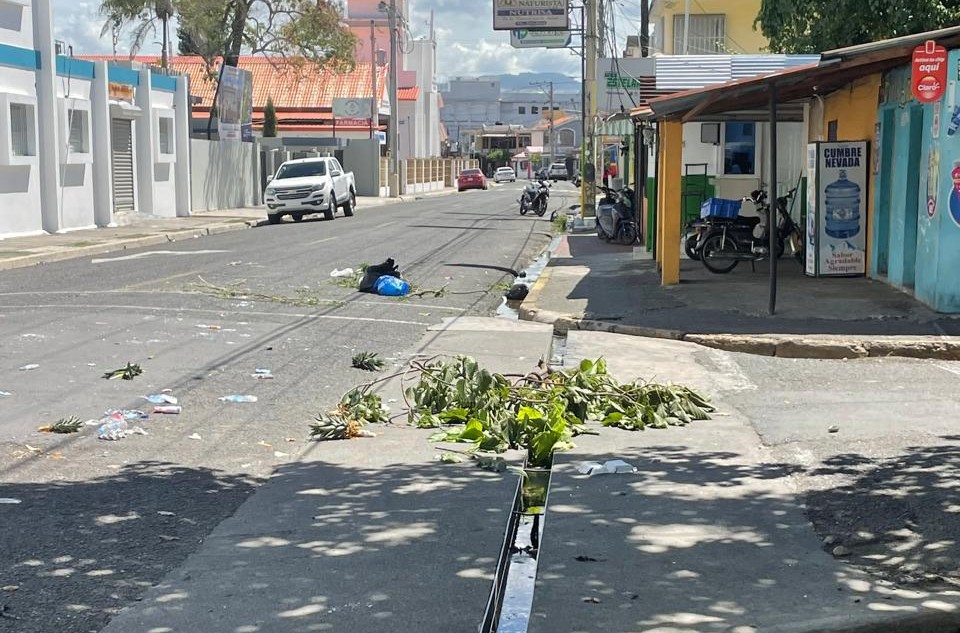 Protesta en Bonao