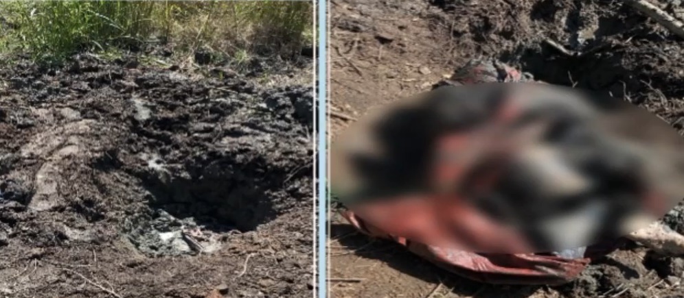 El joven, que había sido reportado como desaparecido, había sido enterrado.