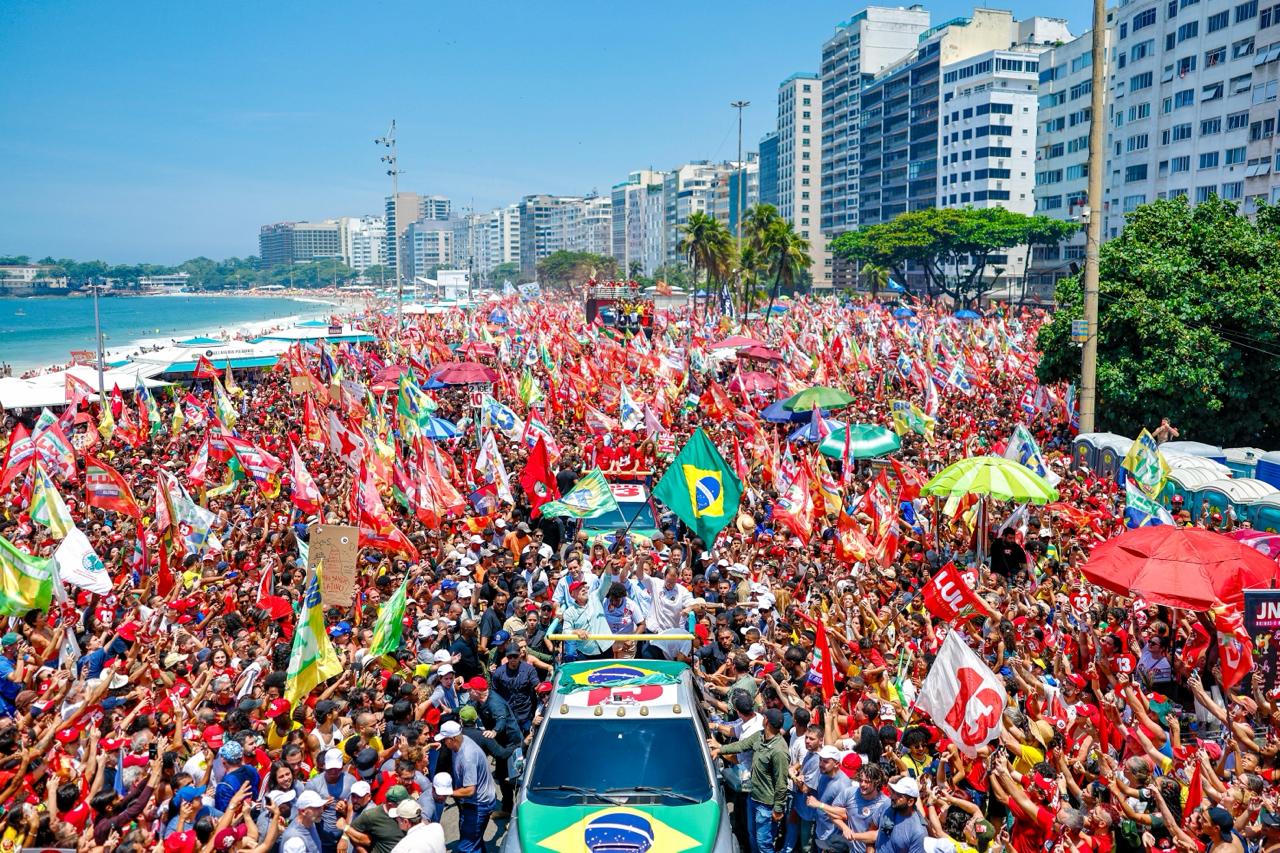Lula agradece a Río de Janeiro y destaca el protagonismo del pueblo brasileño en la segunda vuelta electoral
