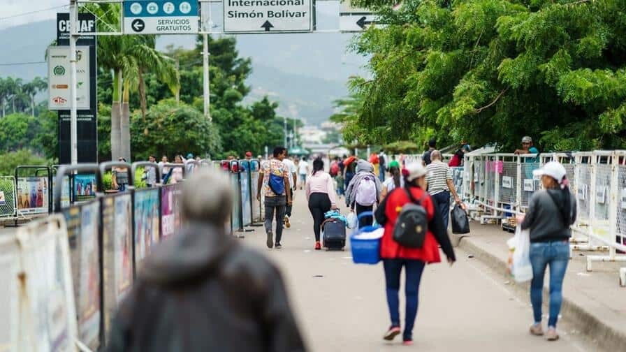 Inmigrantes en Colombia.